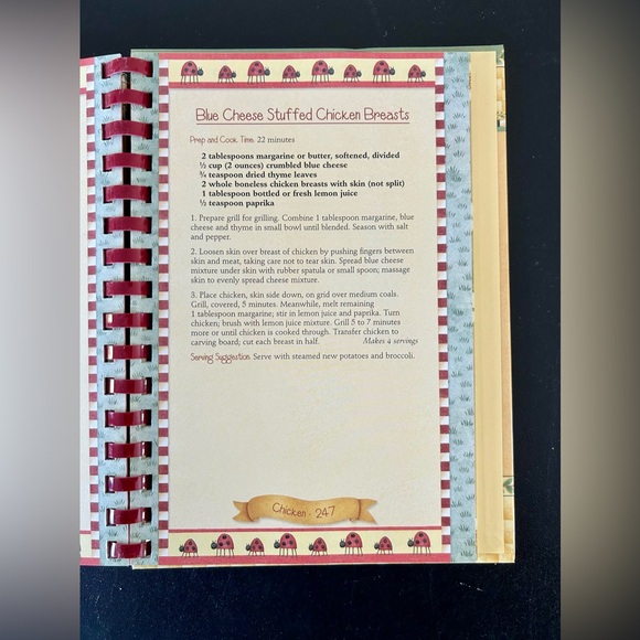 Debbie Mumm 3 In 1 Cookbook Spiral Bound Cookies Casseroles Grilling HC 2006 - Picture 8 of 9